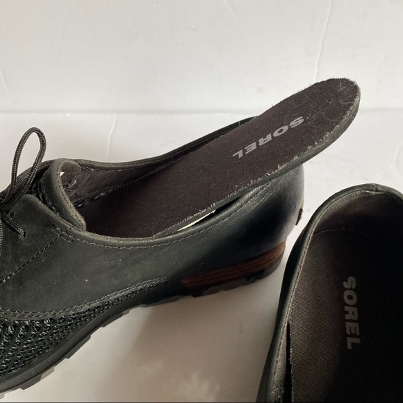Sorel Major Oxford black leather and mesh 7.5 - Picture 8 of 14